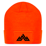 Logo Patch Beanie - neon orange