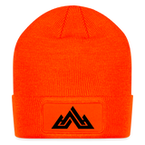 Logo Patch Beanie - neon orange