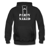 Party Naked Hoodie - black