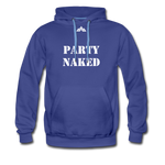 Party Naked Hoodie - royalblue